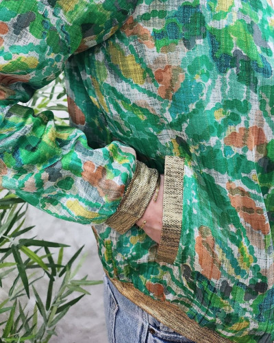 Bombers femme vert Filippa