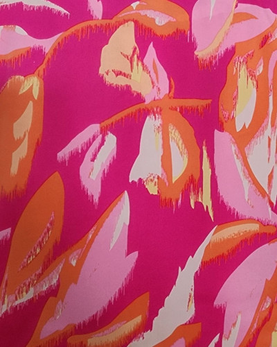 Bombers femme fuchsia orange Nouria