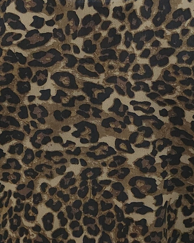 Bombers femme léopard kaki taupe