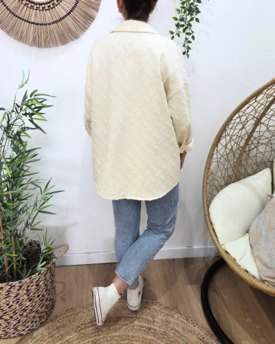 Veste femme beige Thyliane