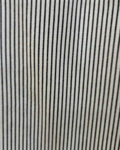 Veste femme noire et blanche à rayures