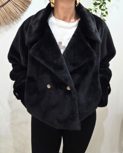 Veste femme fausse fourrure Giulia