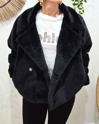 Veste femme fausse fourrure Giulia