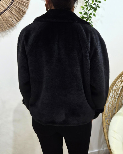 Veste femme fausse fourrure Giulia