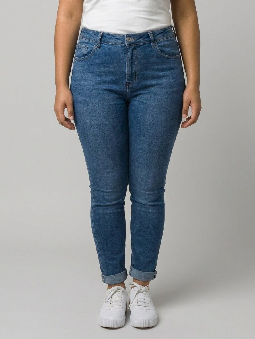 Jean femme slim bleu foncé Daria