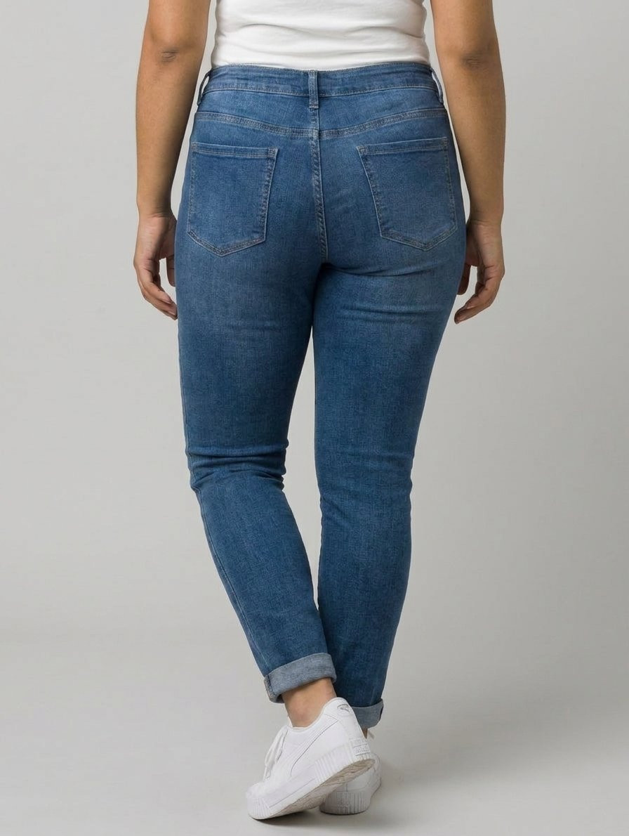 Jean femme slim bleu foncé Daria