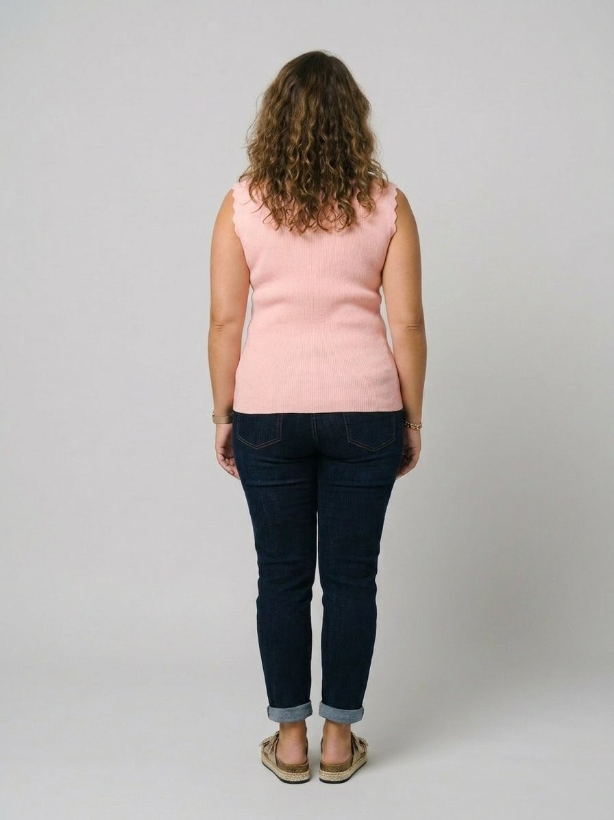 Jean femme mom brut Albane