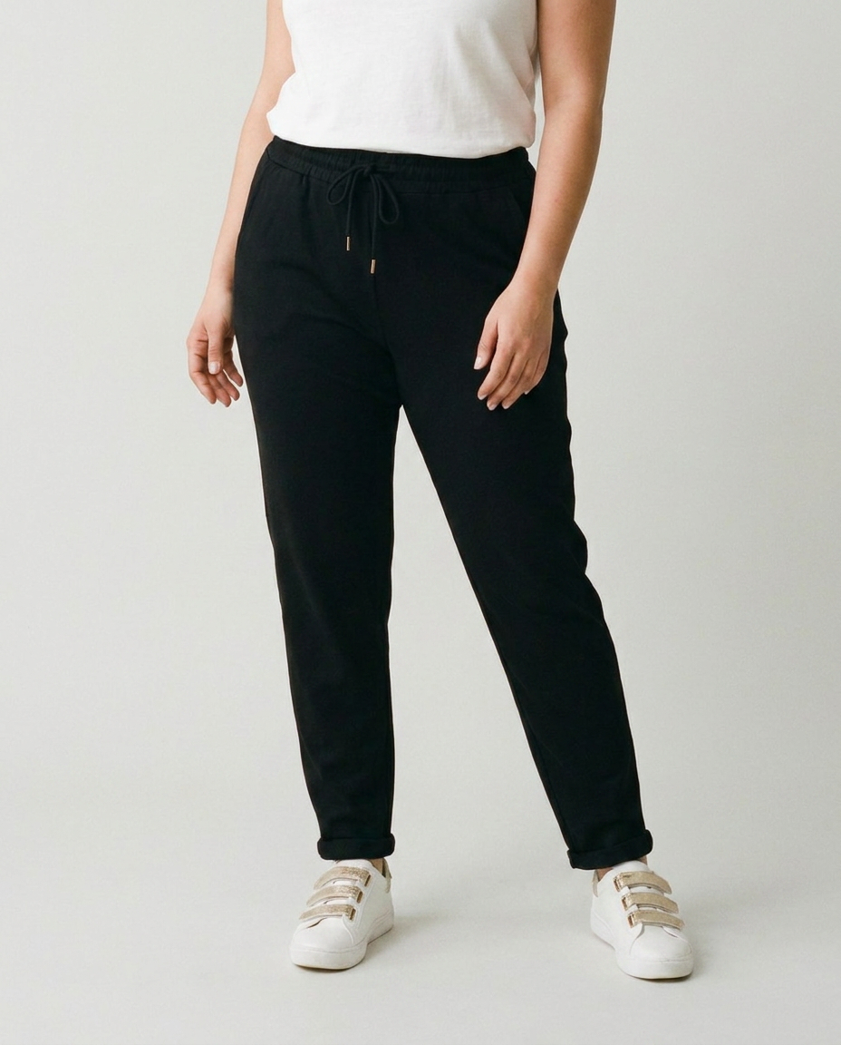Pantalon femme fluide uni