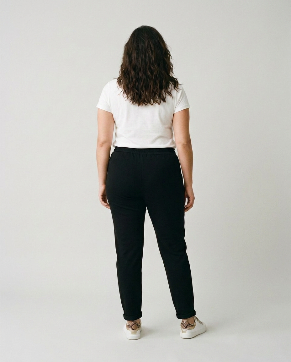 Pantalon femme fluide uni