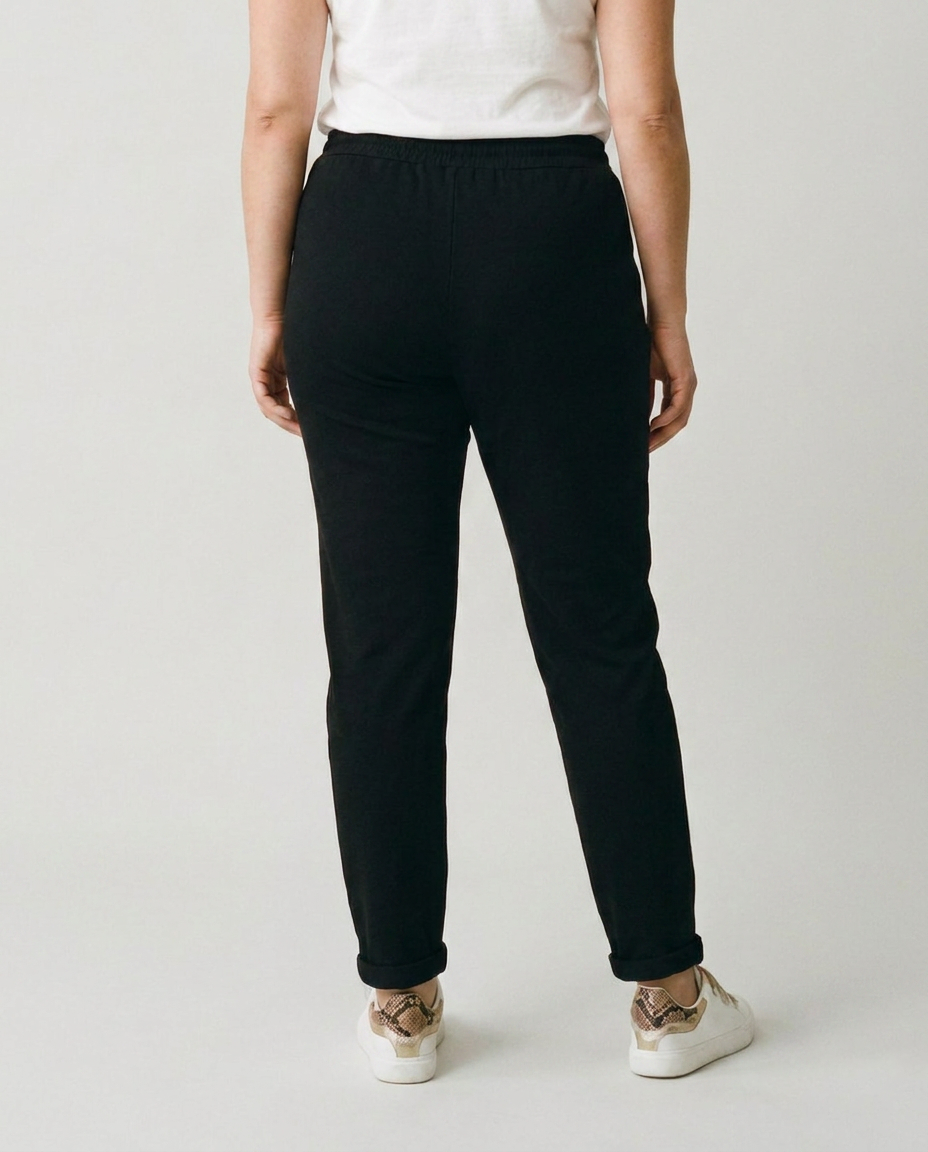 Pantalon femme fluide uni