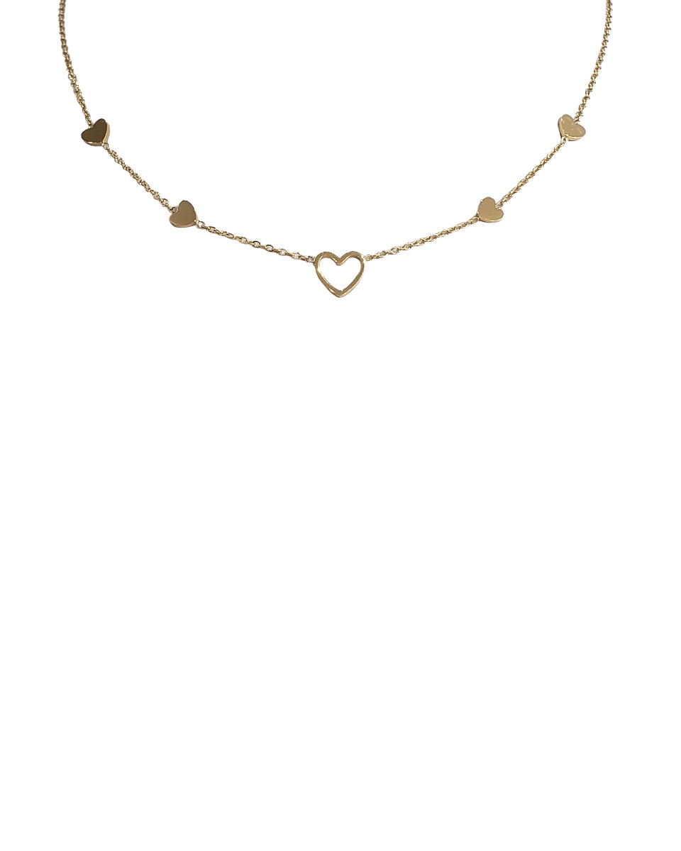 Collier femme doré Victoire