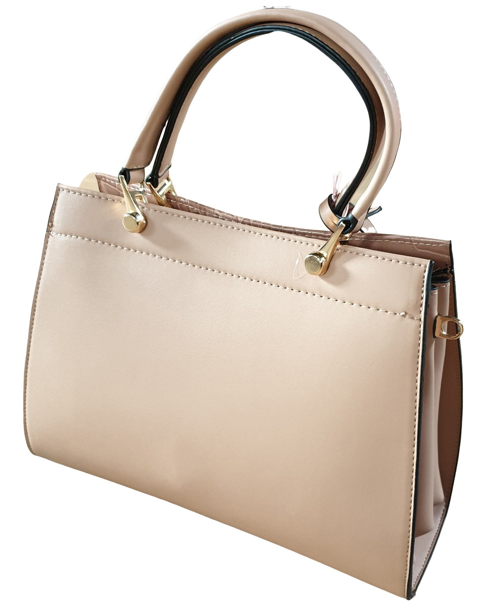 Sac à main rose nude Crocilou