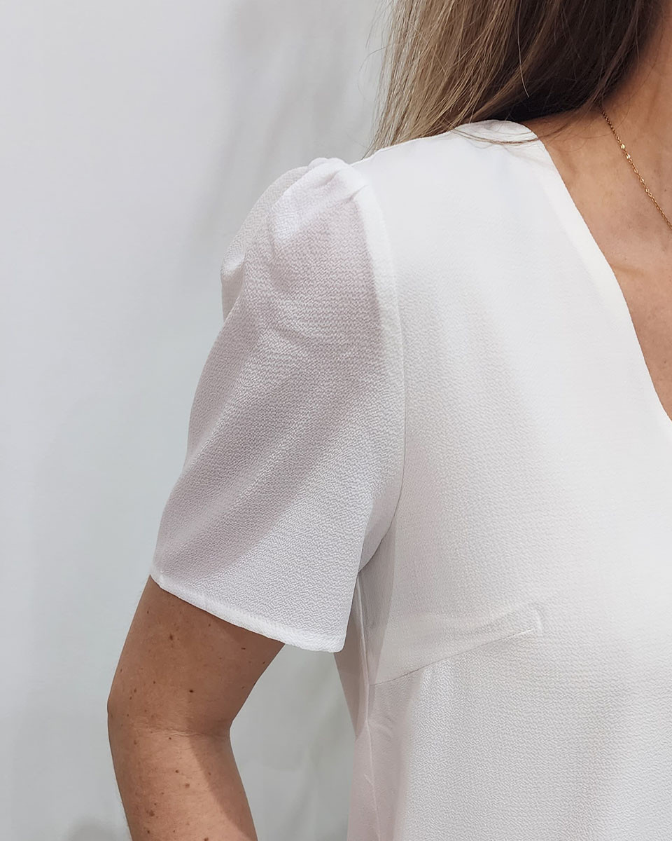 Blouse femme écrue Tess