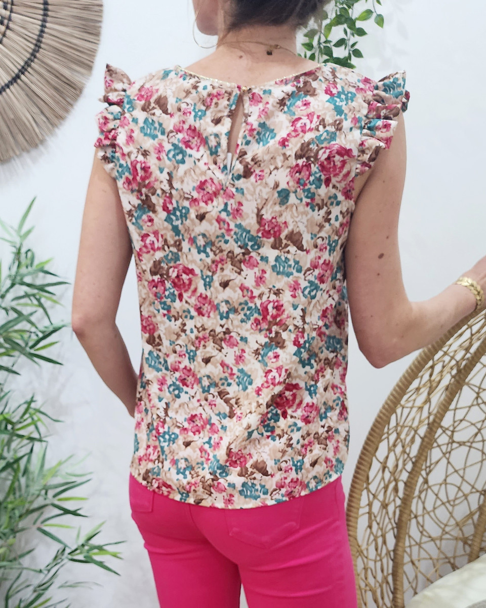 Blouse femme écru Marylou