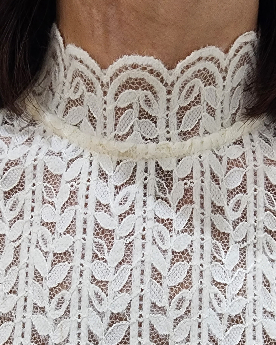 Blouse femme écrue Nerea