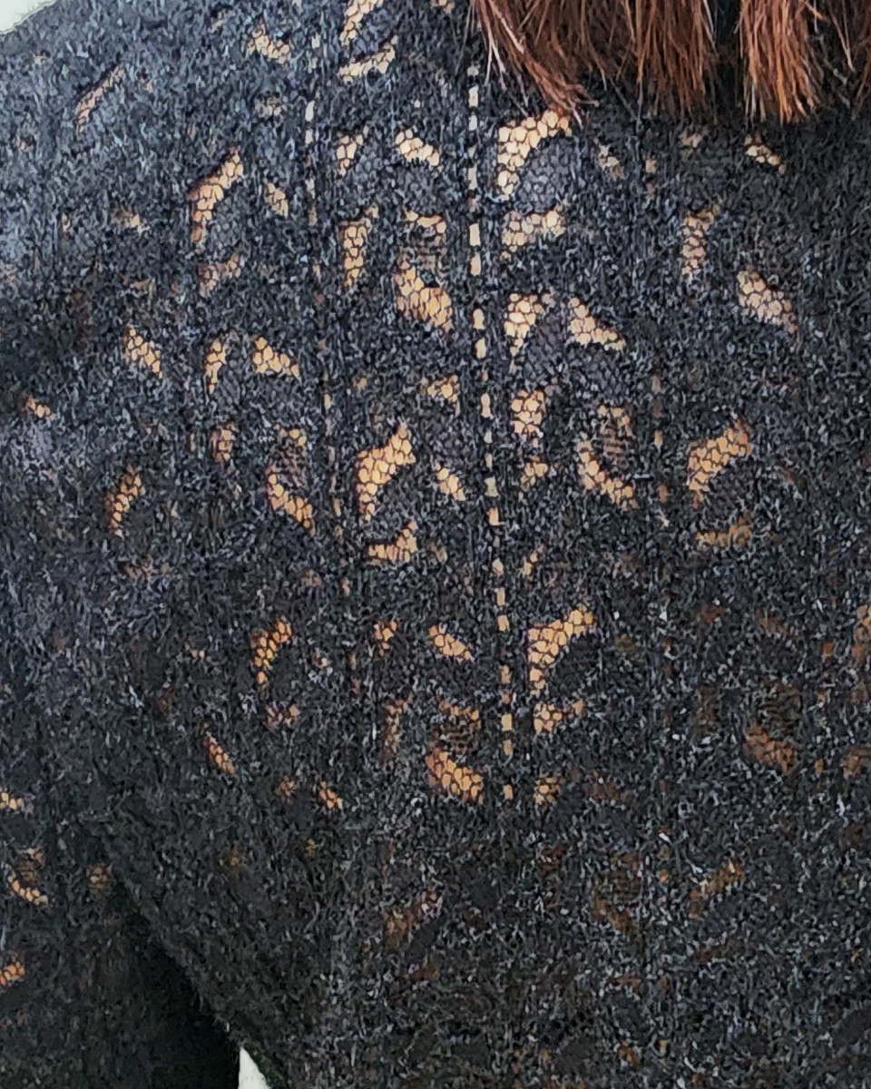 Blouse femme noire Nerea