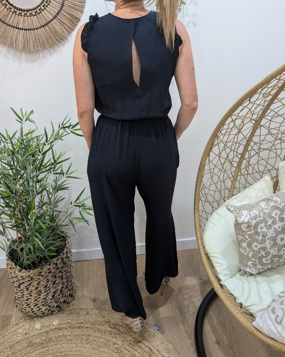 Combinaison femme bleu marine Ysée