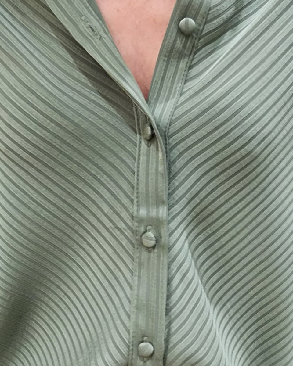 Chemisier femme vert Andréa