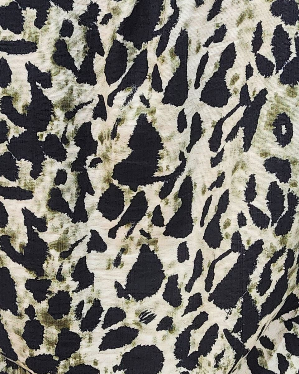 Chemisier femme kaki et noir Virginia