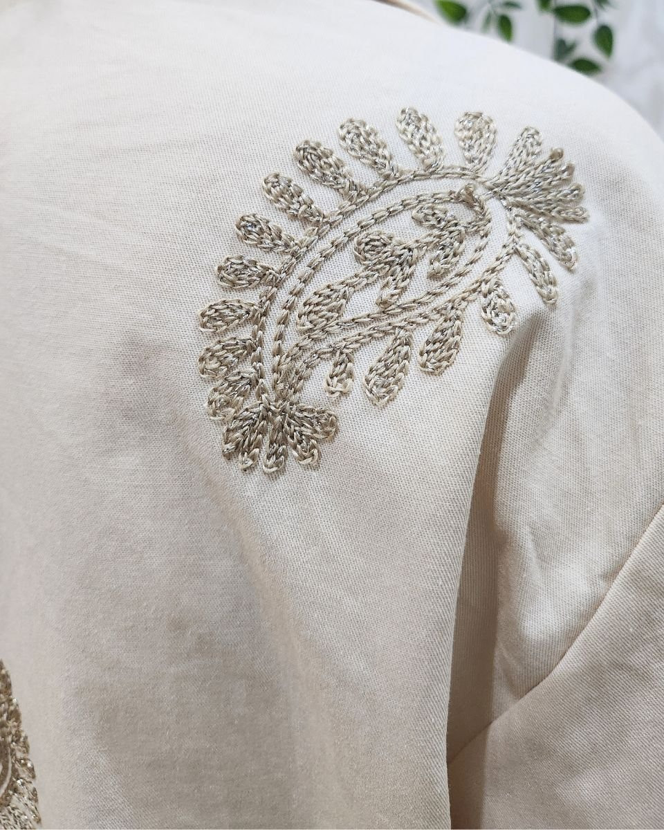 Chemisier femme beige Tascha