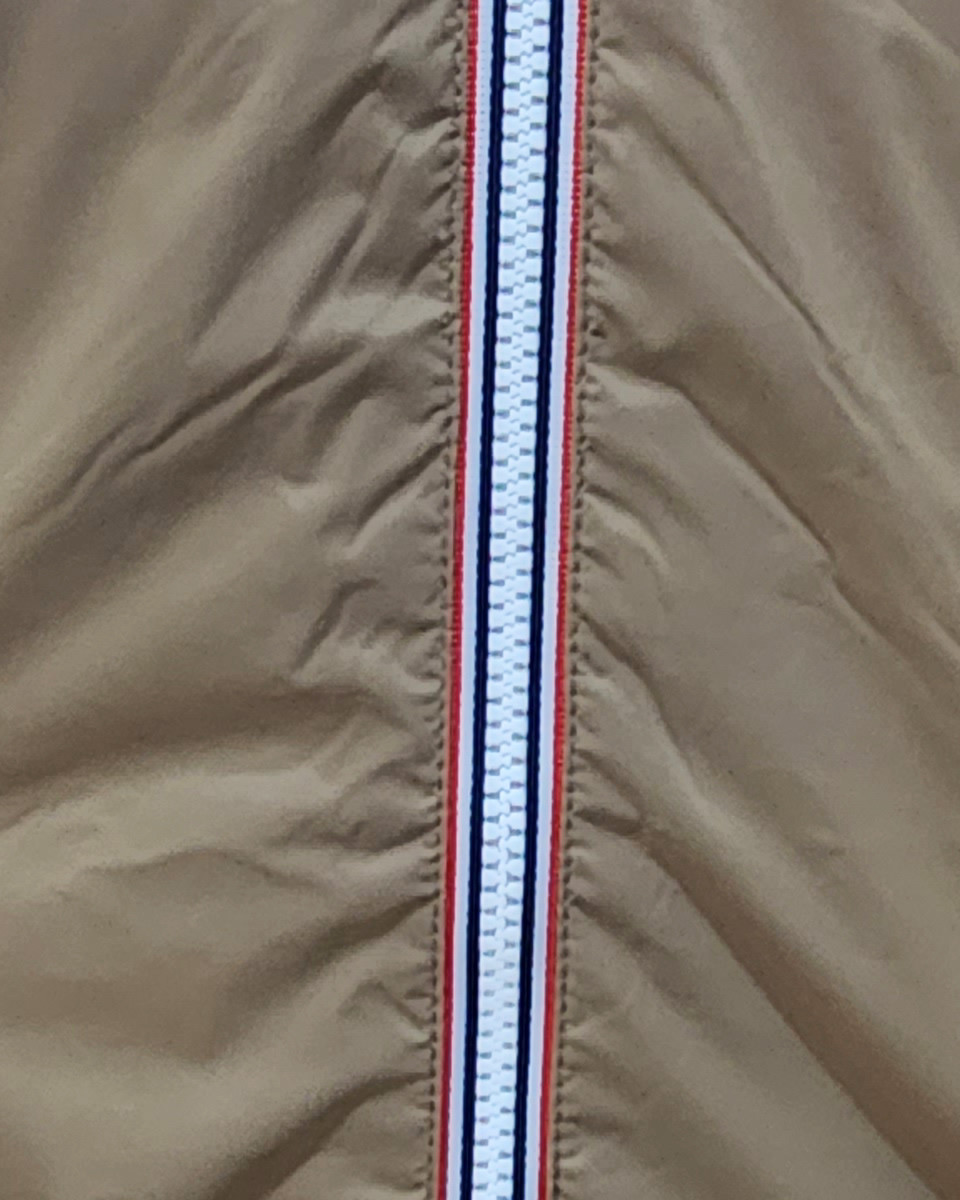 Parka doudoune femme longue épaisse réversible camel et dorée