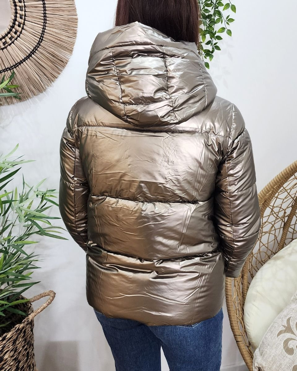 Doudoune femme bronze Alaïs