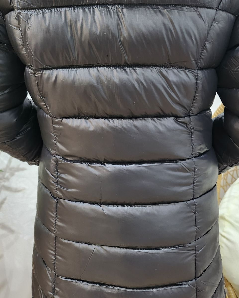 Parka femme kaki réversible doudoune noire Azylis