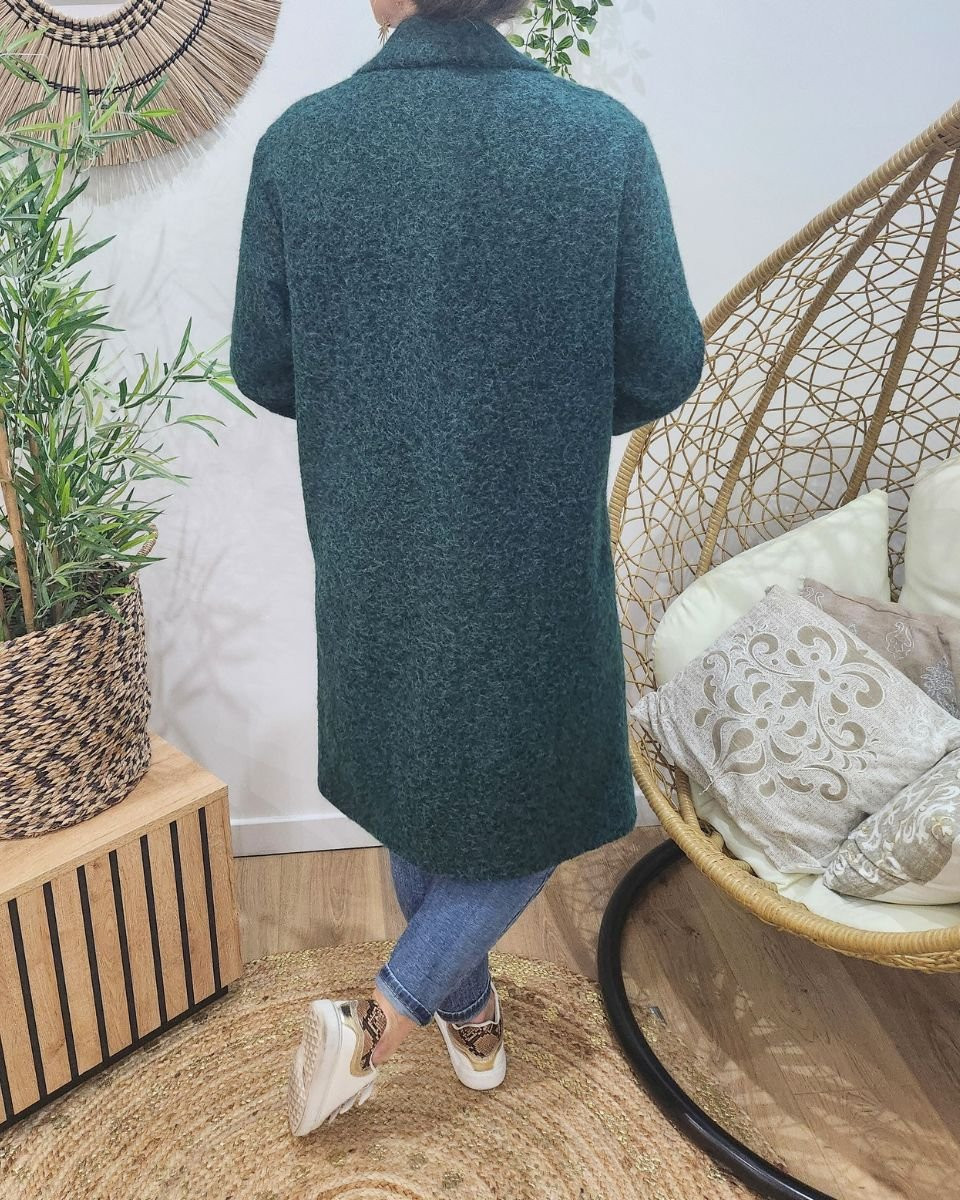 Manteau femme doublure léopard Jenny-Vert