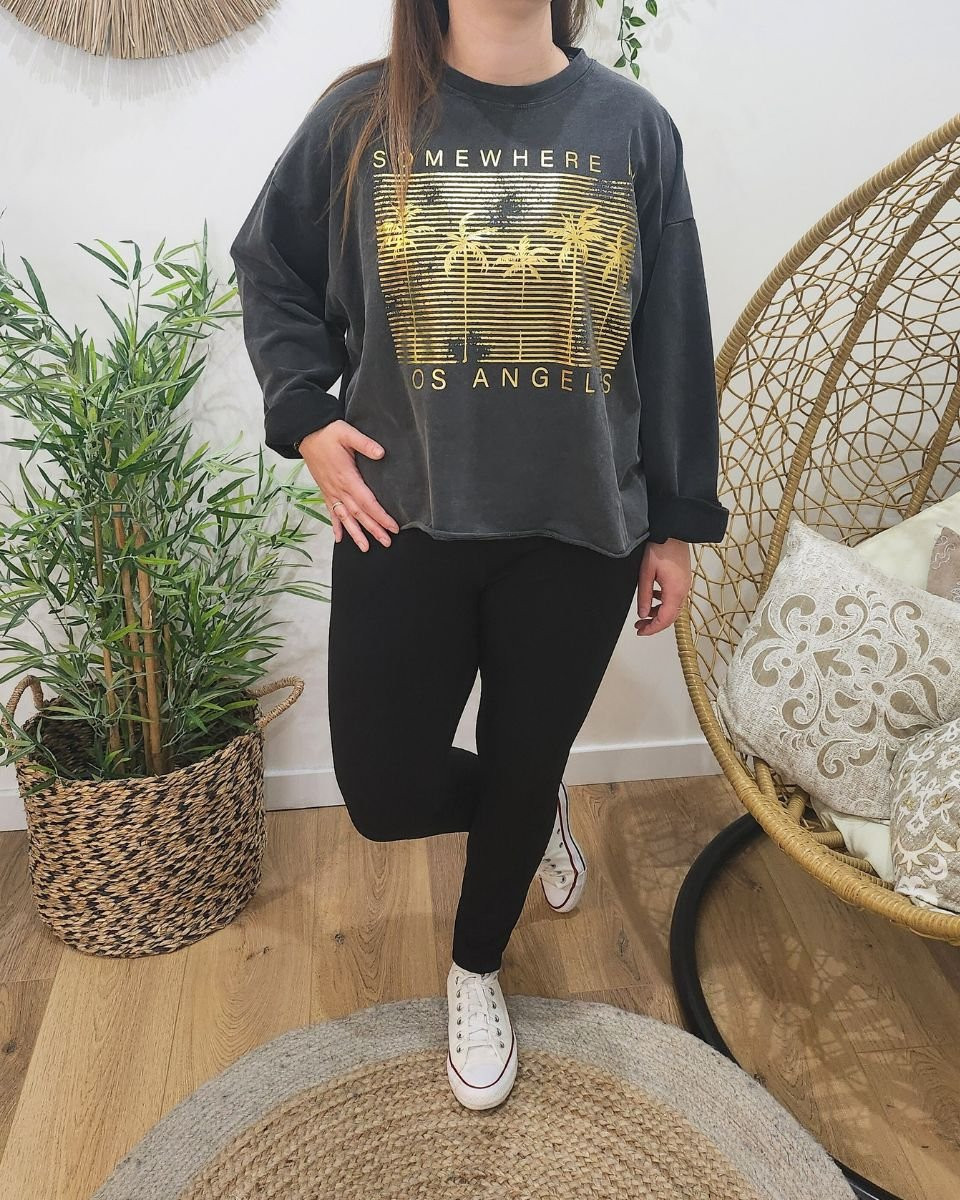 Legging taille haute ventre plat et galbant