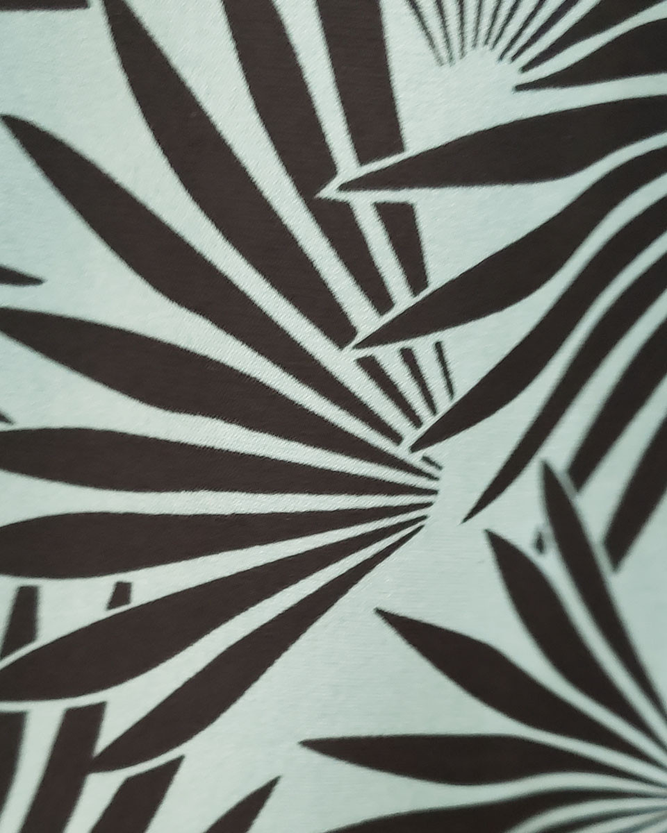 Robe Ines noire et verte