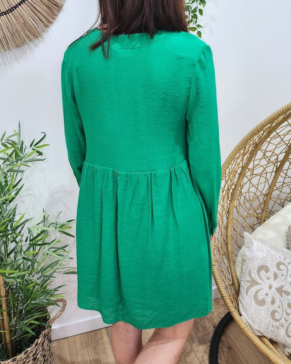Robe femme verte Nour