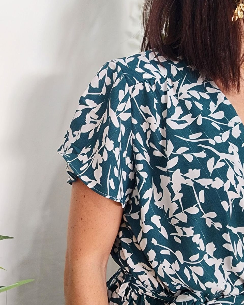 Robe longue femme verte AdélaÏde