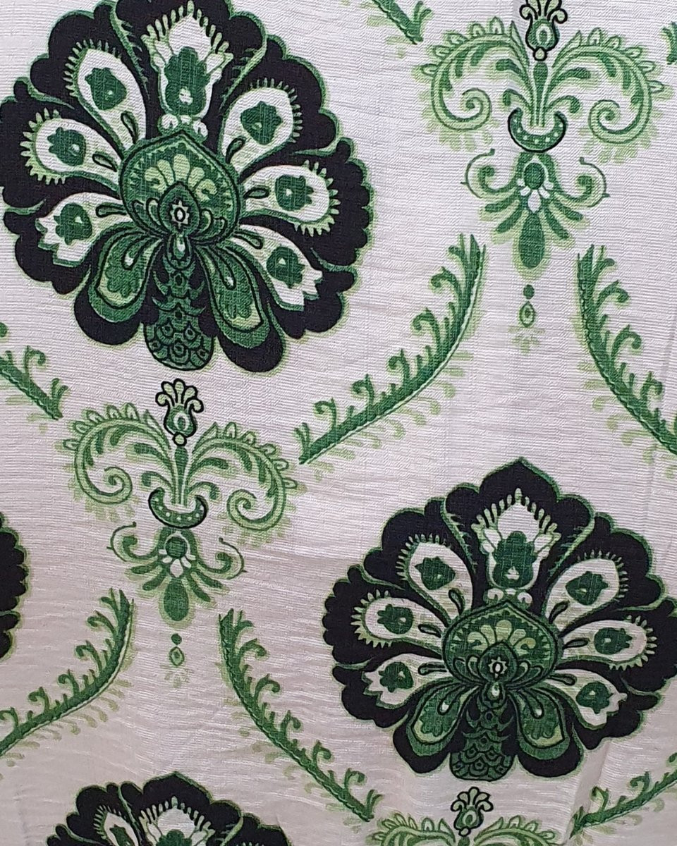 Robe portefeuille femme motifs verts Clarence