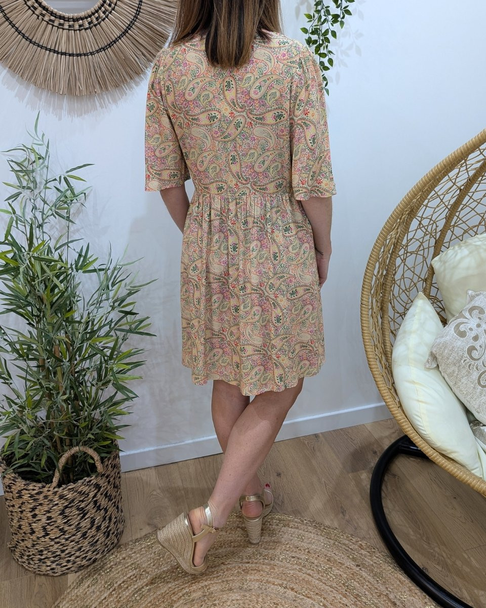 Robe chemise femme multicolore Camina