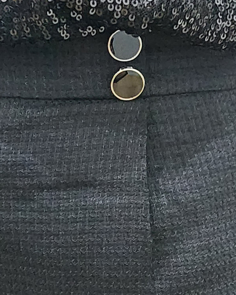 Short femme noir Mélina