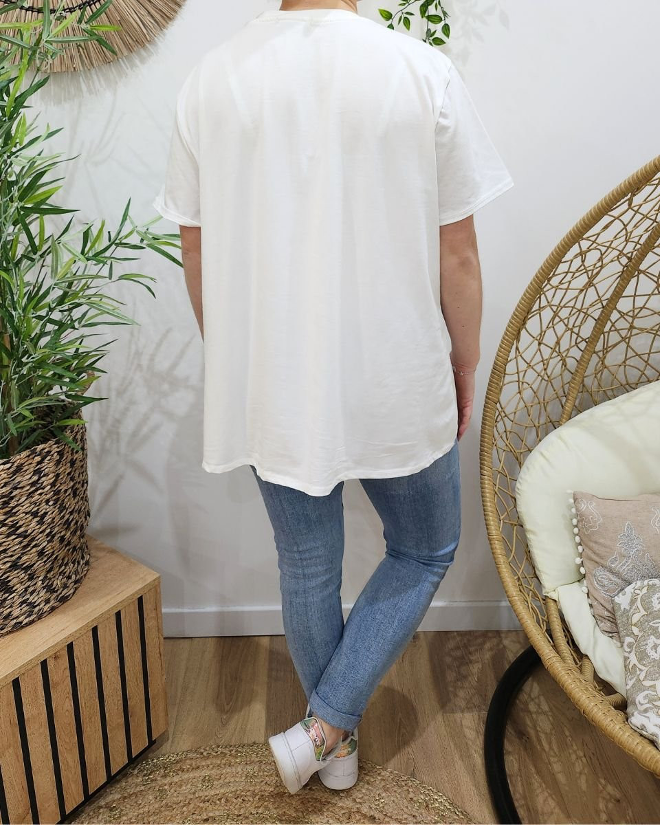 T-Shirt femme oversize Pimienta