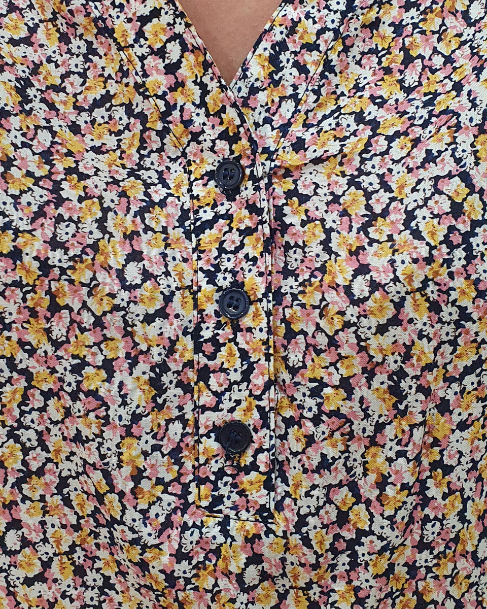 Tunique Florence rose jaune