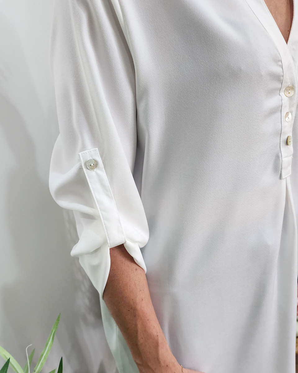 Tunique femme Fiorella-blanc