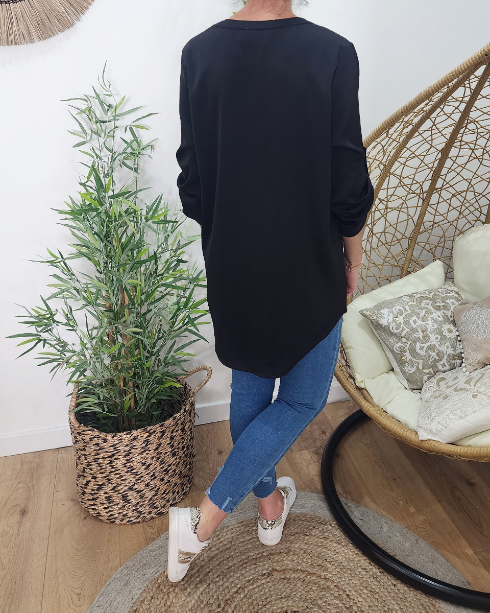 Tunique femme Fiorella-noir