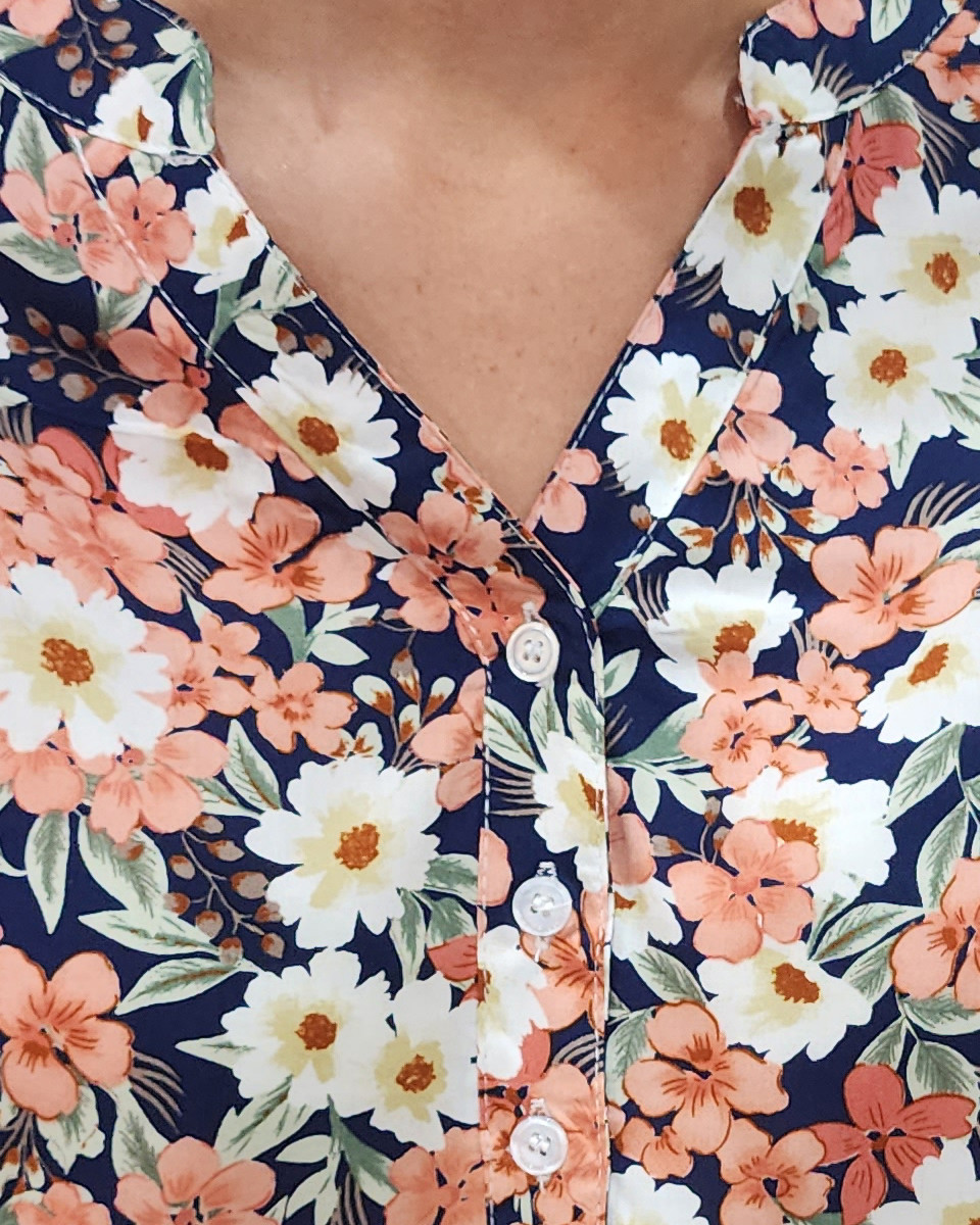 Tunique femme fleurie Freya