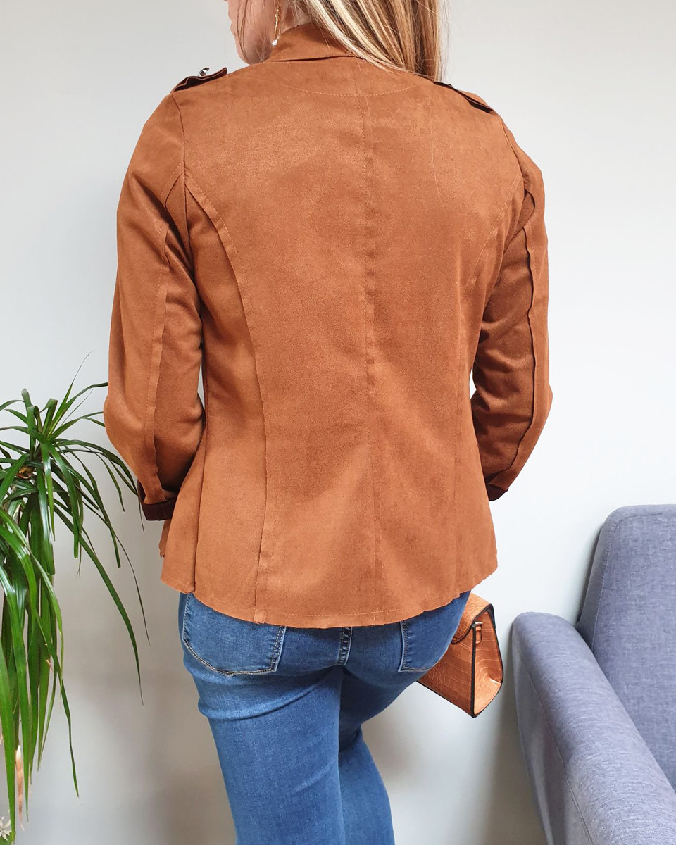 Veste officier camel