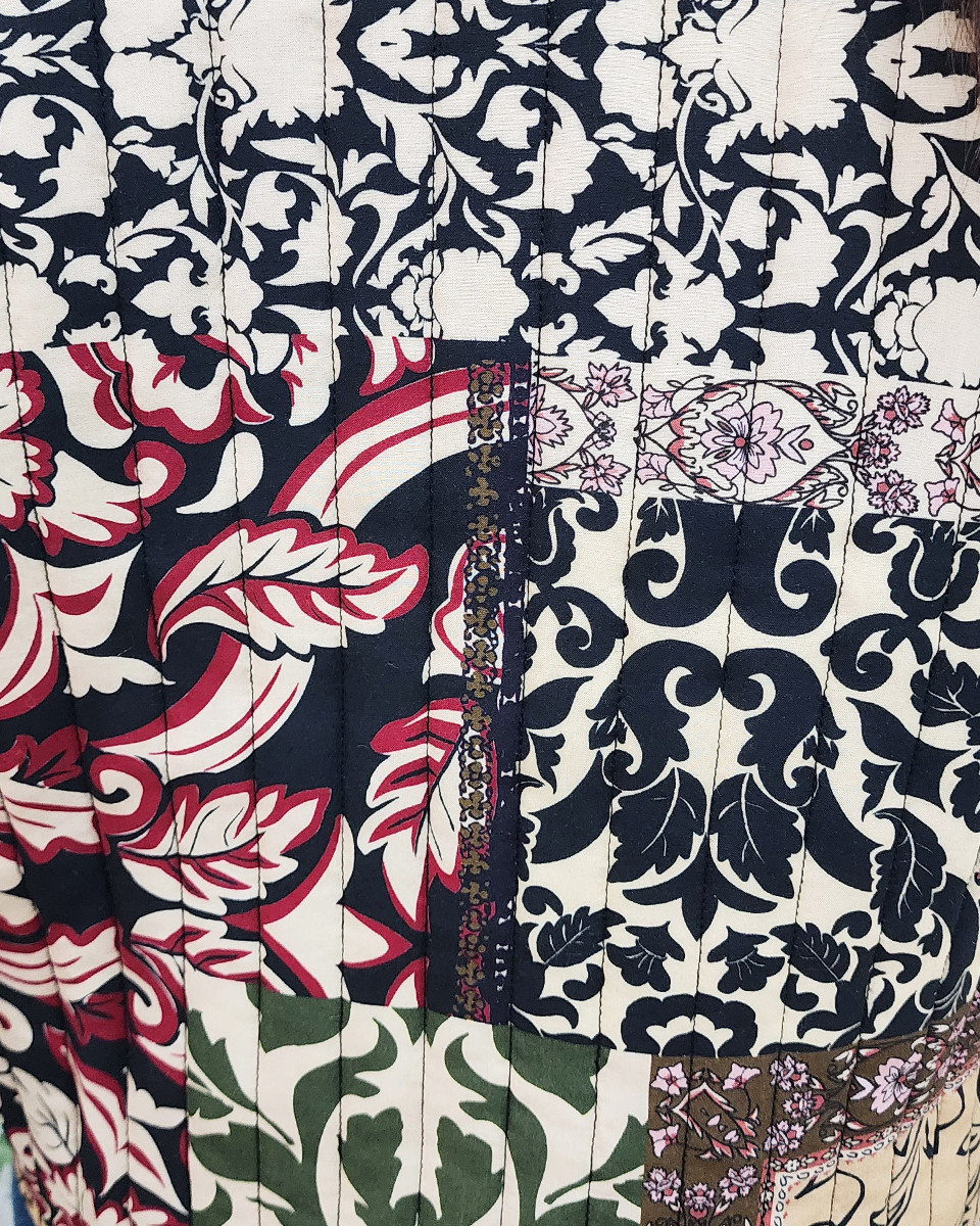 Veste femme matelassée avec poches