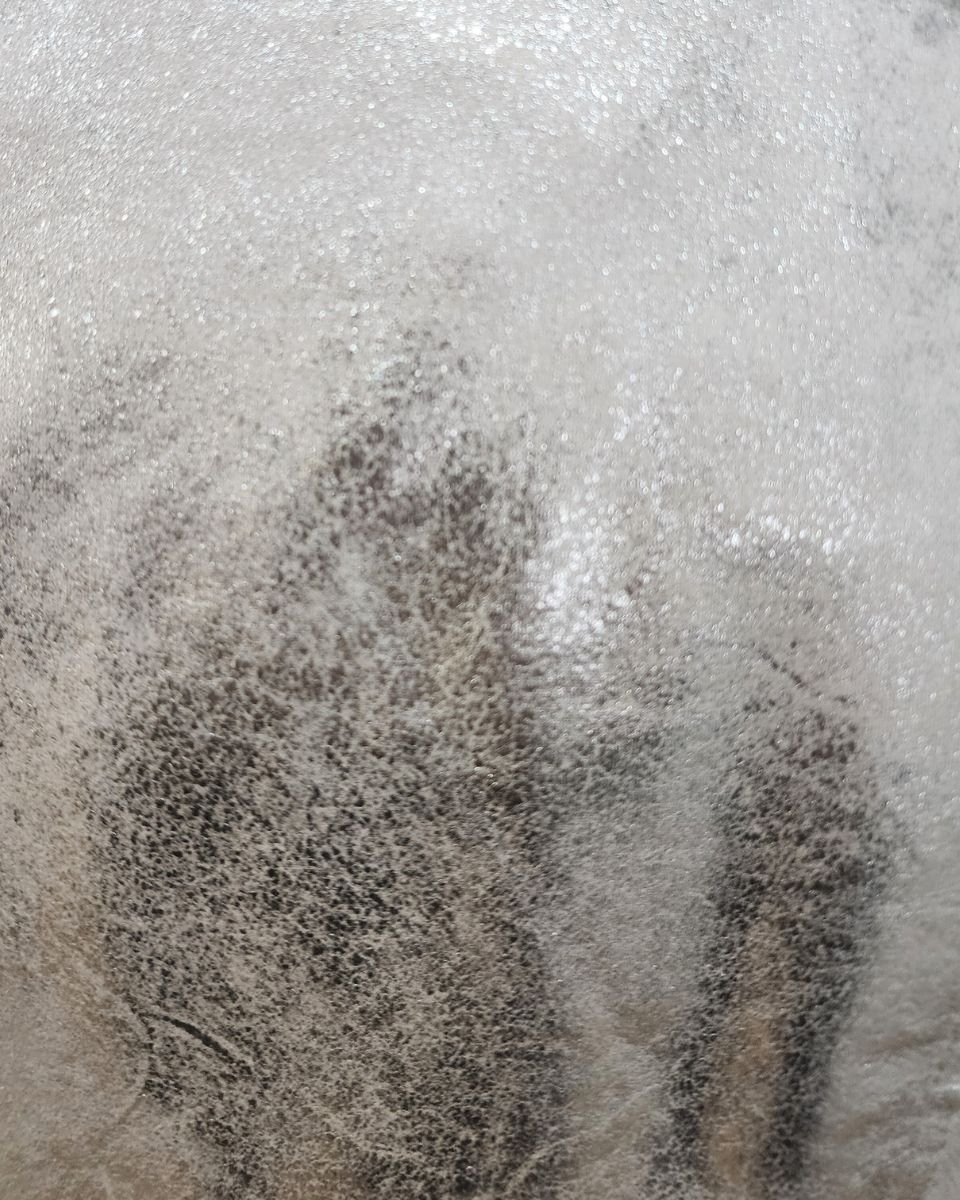 Perfecto femme fin suédine doré