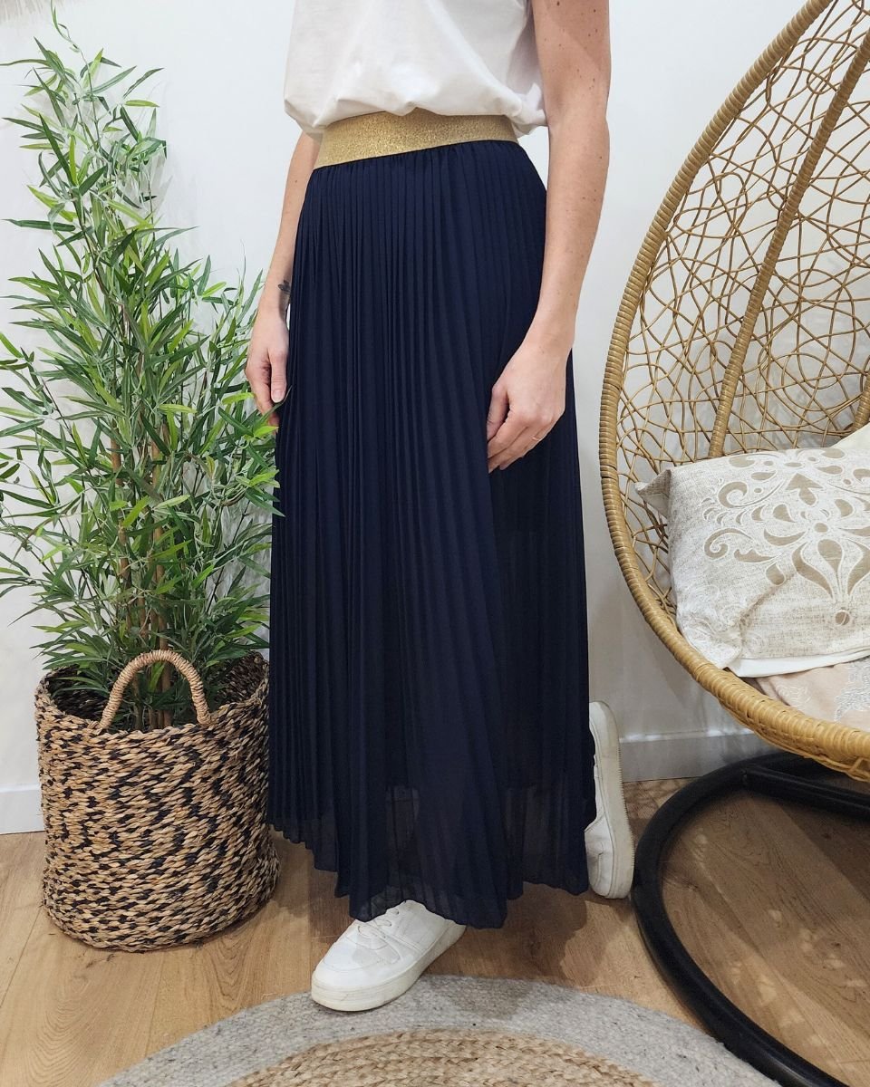 Jupe Plissée Nanette Lepore 'Sunny Day Indigo' - Taille 0 - Bleu - Soie Polyester - Neuf Avec étiquettes