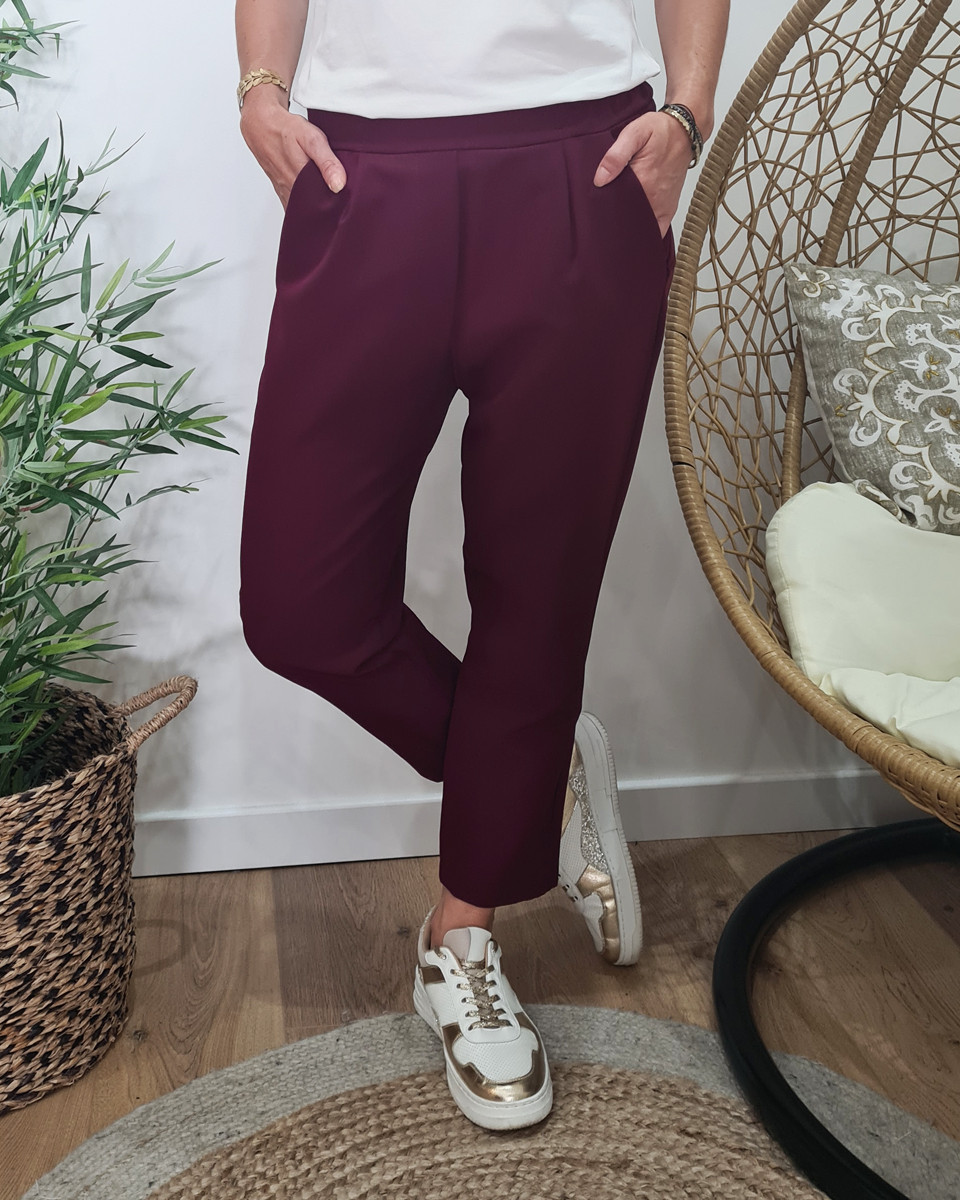 Tailleur pantalon clearance femme fluide