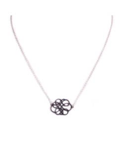 Collier Acier Argent