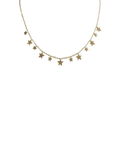 Collier Acier Doré