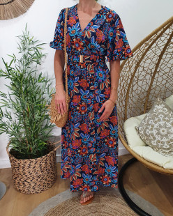 Robe Polyester Multicolore