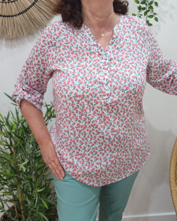 Tunique Viscose Rose