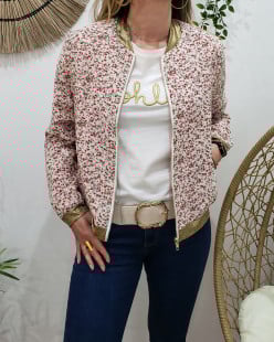 Veste Polyester Rose